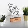 Aberto Design M-035 Objeto Decorativo Negro